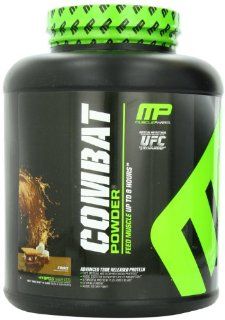 Muscle Pharm Combat Powder Advanced Time Release Protein, S'mores, 4 Pound: Health & Personal Care