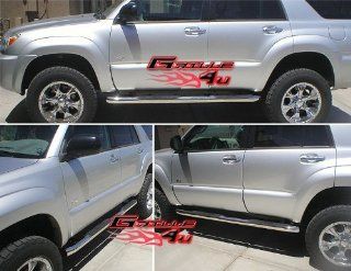 03 09 Toyota 4Runner S/S Side Step Nerf Bars Running Boards: Automotive