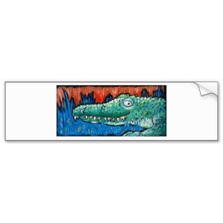 Bluegrass Gator Bumper Sticker