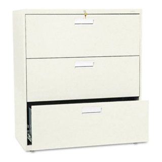 HON 683LL 600 Series 36 Inch by 19 1/4 Inch 3 Drawer Lateral File, Putty : Lateral File Cabinets : Electronics