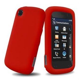 VMG For LG Encore GT550 Cell Phone Soft Gel Silicone Skin Case Cover   Red: Cell Phones & Accessories