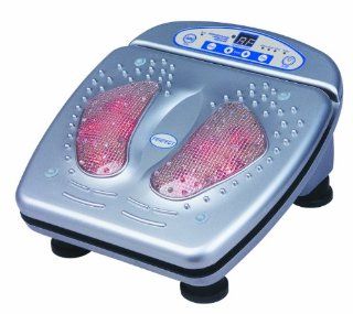 Sivan Health and Fitness FRD 604 Infrared Heat Foot and Calf Massager, Silver: Health & Personal Care