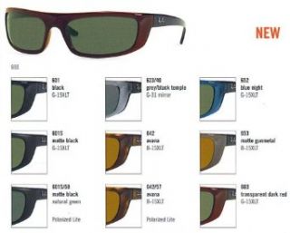 RayBan RB 4053 Sunglasses(Color Code=623/40   Grey/Black Frame,G 31 Mirror Lens,Frame Size=60 125): Clothing