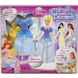 Disney Princess Magnetic Fabric Fashions: Toys & Games