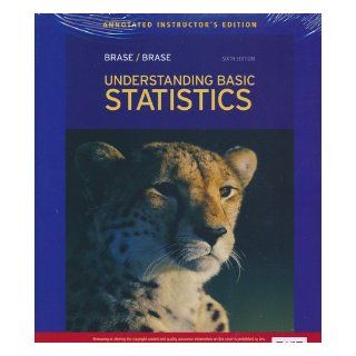 Aie Understand Basic Stats 6e: Brase/Brase: 9781111990091: Books