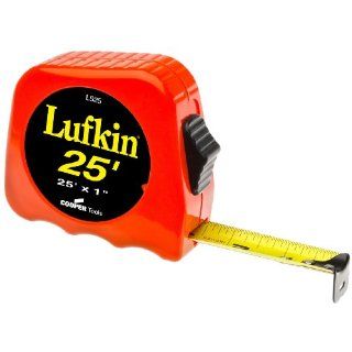 Lufkin L625/L525 Hi Vis Power Return Measure Tape, 1" x 25'