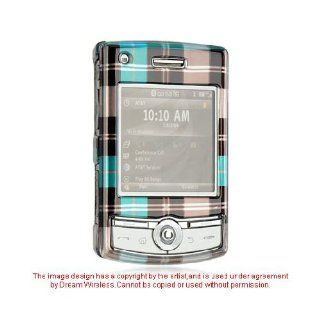 Blue Brown Plaid Hard Cover Case for Samsung Propel Pro SGH i627: Cell Phones & Accessories
