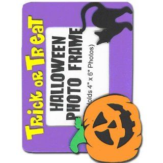 4x6 Photo Halloween Trick or Treat Theme Picture Frame: Clothing