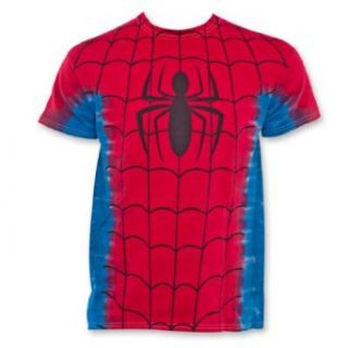 ImpactMerchandising Men's Spiderman Tie Dye Costume T Shirt: Clothing