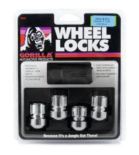 Gorilla Automotive 38641N Chrome Honda/Acura Ball Seat Wheel Locks  (14mm x 1.50 Thread Size): Automotive