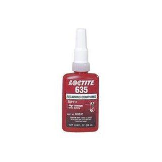 Loctite 635 High Strength Retaining Compound, 50 mL Bottle, Green: Industrial & Scientific