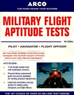 Military Flight Aptitude Tests, 4/e: Arco: 0021898635440: Books