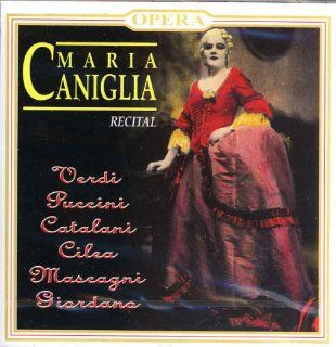 Maria Caniglia (soprano) Recital   recorded 1938 1948 Music