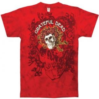 Grateful Dead Red Bertha Tie Dye T shirt Medium: Clothing