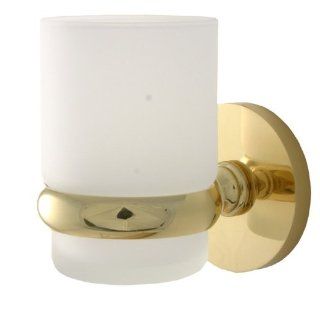 Universal Wall Mounted Tumbler Holder Finish: Antique Brass: Bathroom Tumblers: Kitchen & Dining