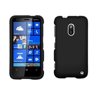 [ManiaGear] Black Rubberized Shield Hard Case for Nokia Lumia 620 + Stylus Pen Cell Phones & Accessories