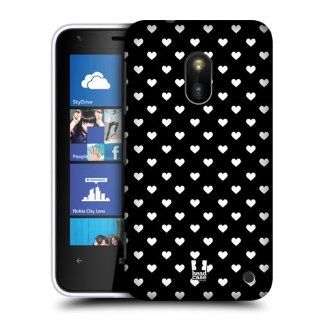 Head Case Designs Hearts Bnw Patterns Hard Back Case Cover For Nokia Lumia 620: Cell Phones & Accessories