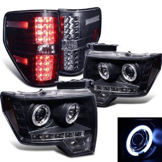 Rxmotoring 2010 Ford F150 Projector Headlights + Tail Light: Automotive