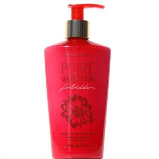 Victoria's Secret Pure Seduction Forbidden 8.4 Oz Hydrating Body Lotion with Midnight Amber and Berry Blossom : Beauty