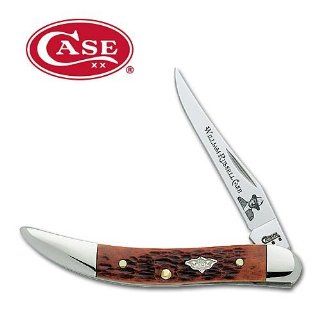 Case Cutlery Texas Toothpick Small W. Russell Chestnut Single Blade Pocket Knife : Folding Camping Knives : Sports & Outdoors