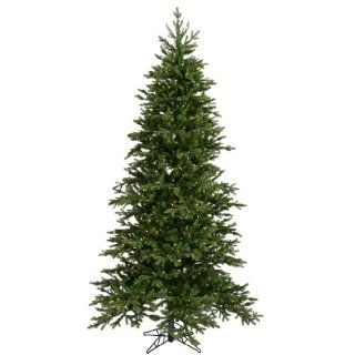 7.5 ft. Artificial Christmas Tree   High Definition PE/PVC Needles   Balsam Fir   Prelit with Clear Mini Christmas Lights   Vickerman A896176  