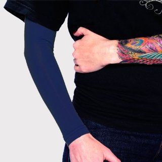 Ink Armor Full Arm Tattoo Cover Sleeve (Navy)   XL2X: Health & Personal Care