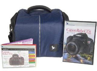 Blue Crane Digital BC654 Canon Rebel T5i Camera Bag Combo Pack (Blue) : Camera Lens Accessories : Camera & Photo