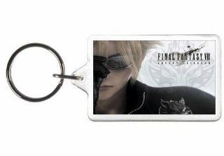 Final Fantasy Advent Child Keychain Video Game Key Tag Xbox 360 PS3 : Key Tags And Chains : Office Products