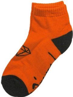 Diamond OG Low Cut Socks Orange/Black 3 Pairs : Skateboarding Apparel : Sports & Outdoors