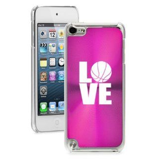 Apple iPod Touch 5th Generation Hot Pink 5B663 hard back case cover Love Basketball: Cell Phones & Accessories