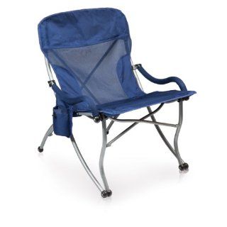 Picnic Time PT XL Portable Extra Wide Camp Chair, Navy : Sports & Outdoors