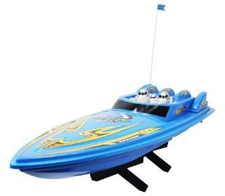 Large High Speed 668 King Cruiser Electric RTR RC Boat Big Remote Control Quality RC Boat Powerful Dual Propellers Perfect for Lakes, Ponds, Rivers, and Pools: Toys & Games