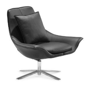 Zuo Vital Lounge Chair, Black   Patio Lounge Chairs