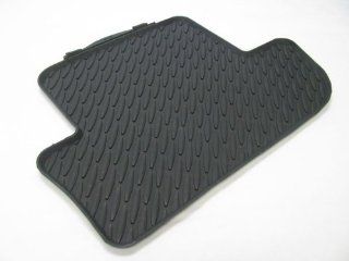BMW All Weather Rear Rubber Floor Mats 645 650 M6 Coupe & Convertible (2011 onwards)   Black: Automotive