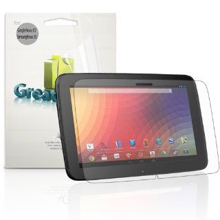 GreatShield Ultra Anti Glare (Matte) Clear Screen Protector Film for Google Nexus 10 Tablet (3 Pack): Computers & Accessories