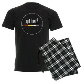 Artsmith, Inc. Men's Dark Pajamas Got Bear Gay Pride Flag: Clothing