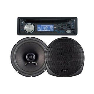 Boss 647ck Detachable Face Cd/mp3 Receiver With 6.5/5.25 2 Way Speakers : Vehicle Electronics : Car Electronics