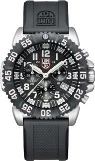 Luminox Navy SEAL Colormark Chronograph Black Dial Mens Watch 3181: Luminox: Watches