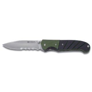 Columbia River Knife And Tool's Ignitor 6855 Serrated Edge Knife   Hunting Knives  