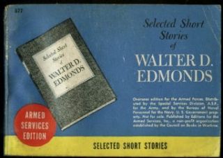 Walter D Edmonds Selected Short Stories Armed Services Edition ASE 677 Entertainment Collectibles