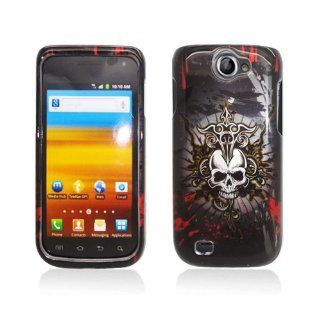 Black Skull Hard Cover Case for Samsung Galaxy Exhibit 4G SGH T679: Cell Phones & Accessories