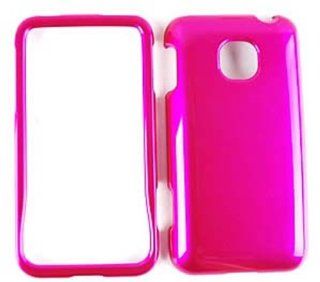 For Lg Optimus 2 As680 Hot Pink Glossy Case Accessories: Cell Phones & Accessories