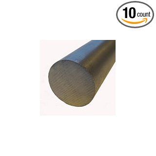 Tool Steel Round Rod, Grade A2, ASTM A 681 94, 1/8" Diameter, 36" Length, Pack Of 10: Steel Metal Raw Materials: Industrial & Scientific