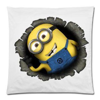 The Unique Despicable Me 2 funny Minions pattern logo Stylish customed Throw Cuddle Pillow personalized Cover case 18x18 inch creative gift Premium Quality by Distinctive Design Studio   Home