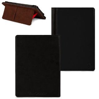 Quality Book Style, Black on Black Vangoddy Brand Mary Collection Leather  ette Portfolio Cover Cases for All Models of the Acer Iconia Tab 10.1 Inch Tablet (Iconia Tab A200, A210, A211, A500, A510, A700): Computers & Accessories