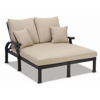 Del Mar Double Chaise Lounge with Cushion
