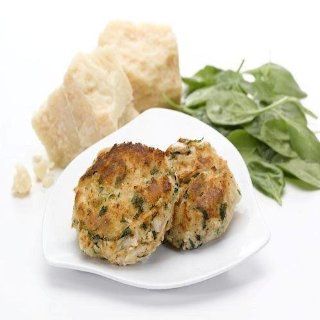 Our Incredible Foods 80426 Crab Cake with Spinach 12 cakes 3 oz each   Lobster Seafood