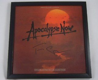 Francis Ford Coppola Apocalypse Now Signed Autographed Original Motion Picture Soundtrack Lp Record Album with Vinyl Framed Loa: Entertainment Collectibles