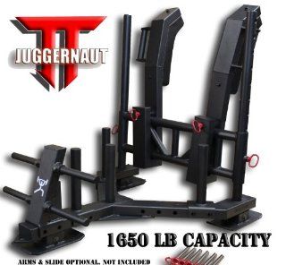 "The JUGGERNAUT" CFF "Pro Series Elite" Heavy Duty Push/Pull Sled w/a 1650 lb Capacity, Adjustable Slide Arm and Football Push   Great for cross training, MMA, Broxing : Exercise Equipment : Sports & Outdoors