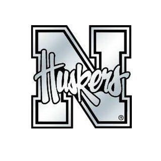 University of Nebraska Lincoln UNL Cornhuskers  Auto Emblem Classic Nlogo : Sports Fan Decals : Sports & Outdoors